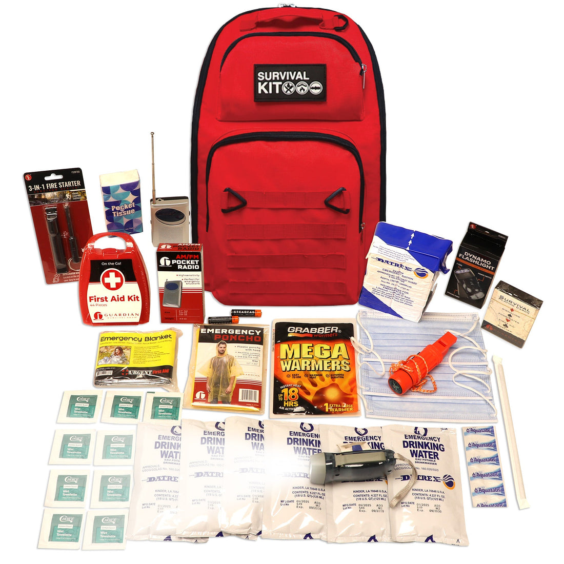 Prepared Survival Kit - Emergency & Disaster Go Bag