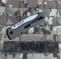 ROGUE Folding Knife-Gen 1 Special Edition OD Green/Stonewash.