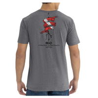 Banner & Trident T Heather
