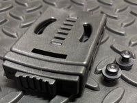 Universal fold over belt attachment for kydex sheath (Includes hardware)