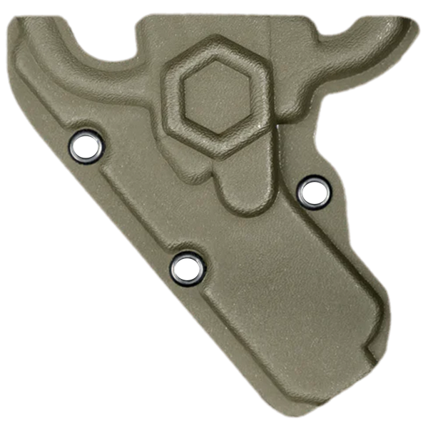 Olive Drab  MINI Compact EMT and First Responders Rescue Shears Kydex Holder | ONE SHEAR®